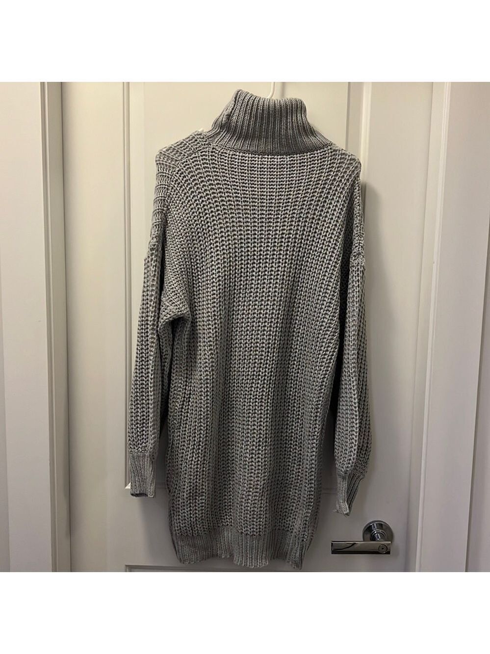 *4 For $25* Shein Grey Turtleneck Sweater Dress